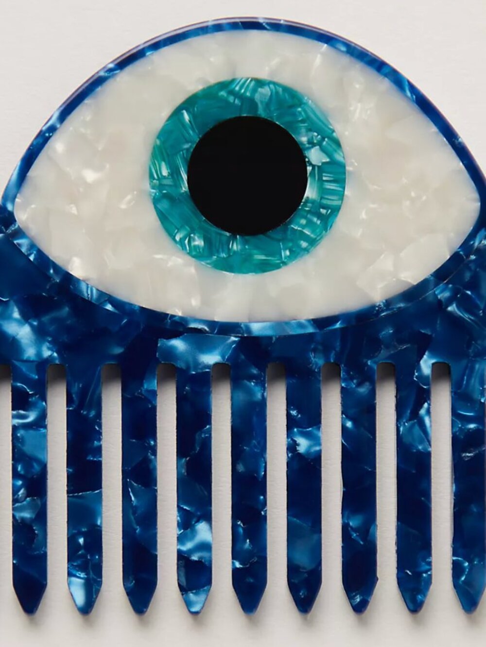 Solar Eclipse Hand-Painted Pocket Comb